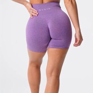 NVGTN Women's Purple Seamless Shorts